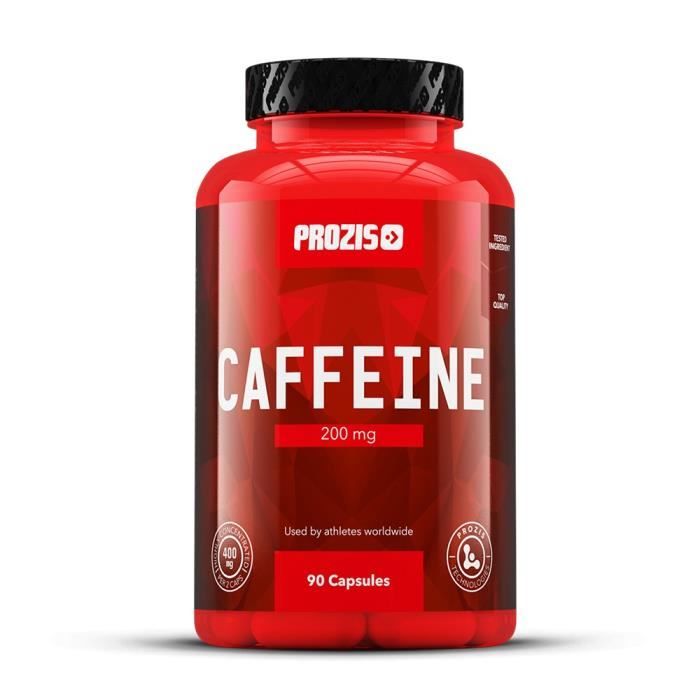 PROZIS - Caféine 200 mg 90 gélules - Energy drink