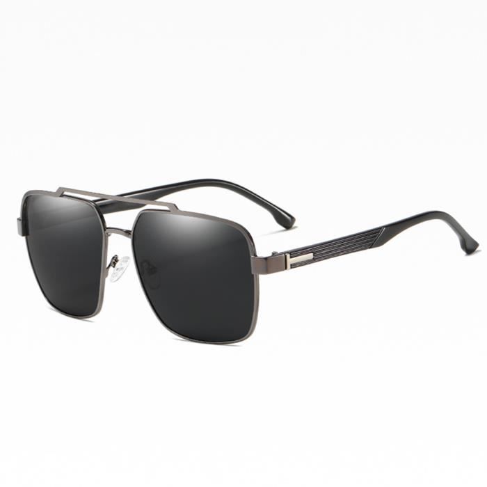 RMEGA® Glexal Police Hommes Lunettes De Pêche Polarisées Lunettes De Soleil Lunettes De Pilote Anti UV Lunettes De Conduite - E6