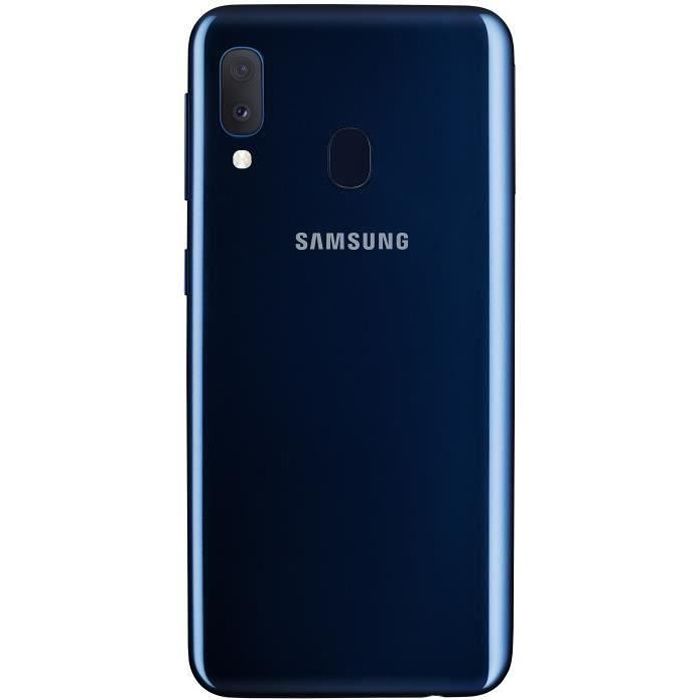 SAMSUNG Galaxy A20e 32 go Bleu - Double sim - Reconditionné - Excellent état