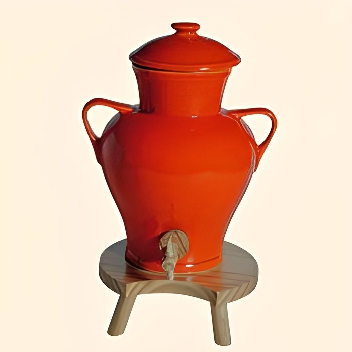 Vinaigrier 3.5 litres avec socle Cerise