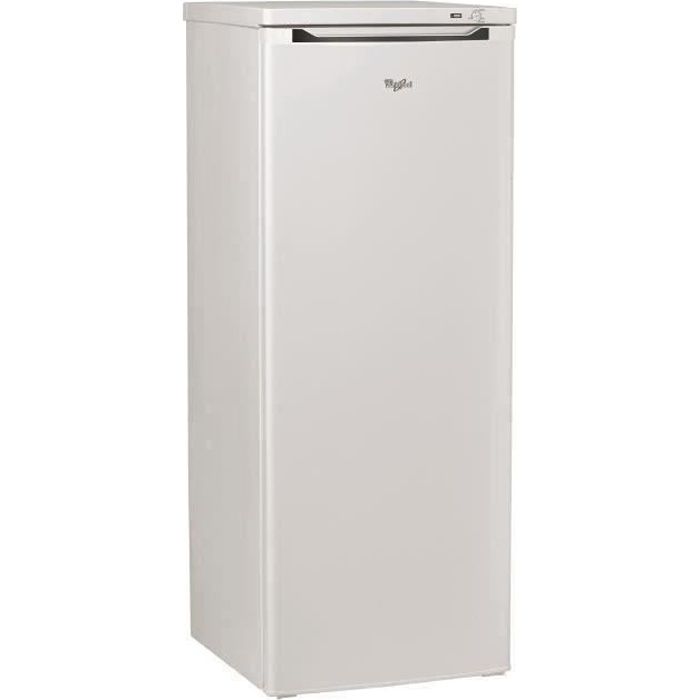 WHIRLPOOL WV1512W - Congélateur armoire - 165 L - Froid Statique - L 55 x H 143 cm - Blanc