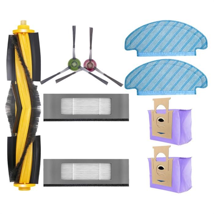Pièces de rechange pour ECOVACS DEEBOT OZMO T8, T8 MAX, T8 AIVI, Robot Aspirateur Accessoires