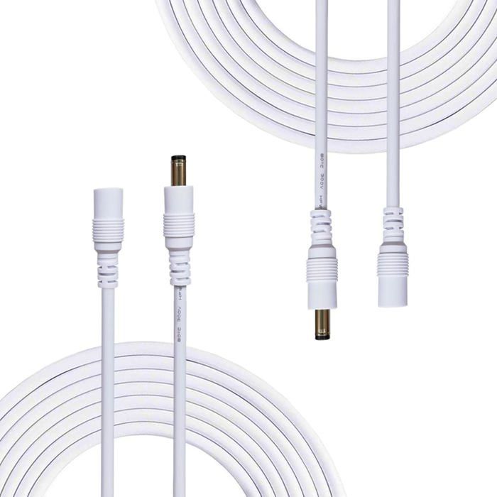 2 Connecteurs D'alimentation Mâles 5,5 X 2,1 Mm - Sans Soudure - Marque SK87 - Réf. 874M - Neufs