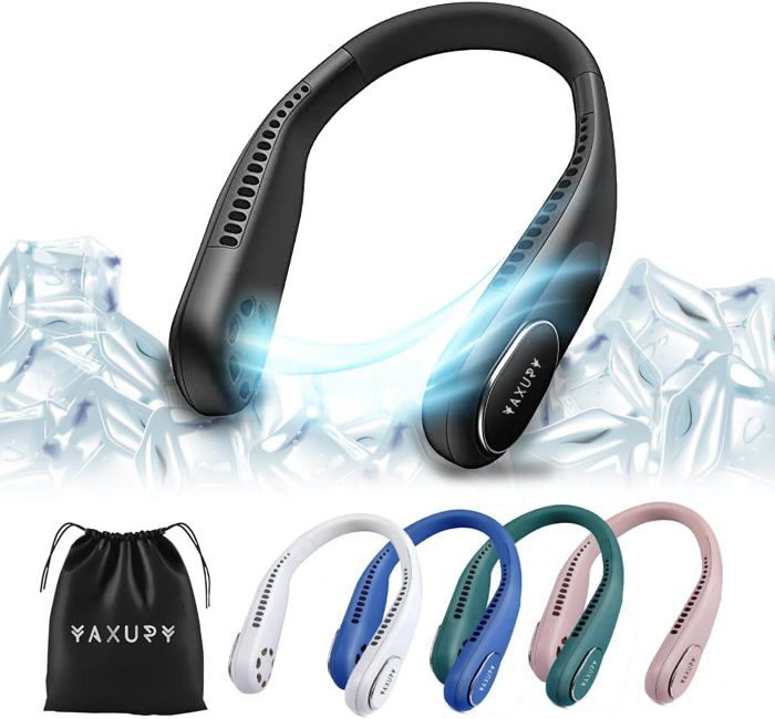 Mini Ventilateur De Cou Portable Et Pliable Rechargeable K29 8