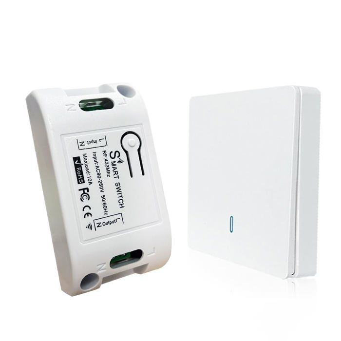 Interrupteur à Télécommande Sans Fil 12-24 V CC 12-72 V 30 A, Relais RF 433 Mhz Pour Eclairage Pompes Appareils Electromenagers Systemes De Securite 100 M 88013971