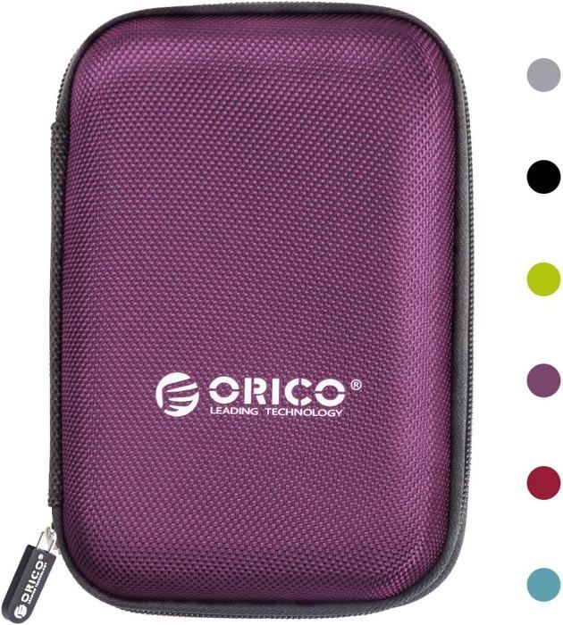 5 Pcs Boîtier De Protection Du Disque Dur Voyage Étui Rangement Protecteur