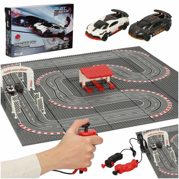 Ensembles de pistes de course de voitures à fente pour enfants 1