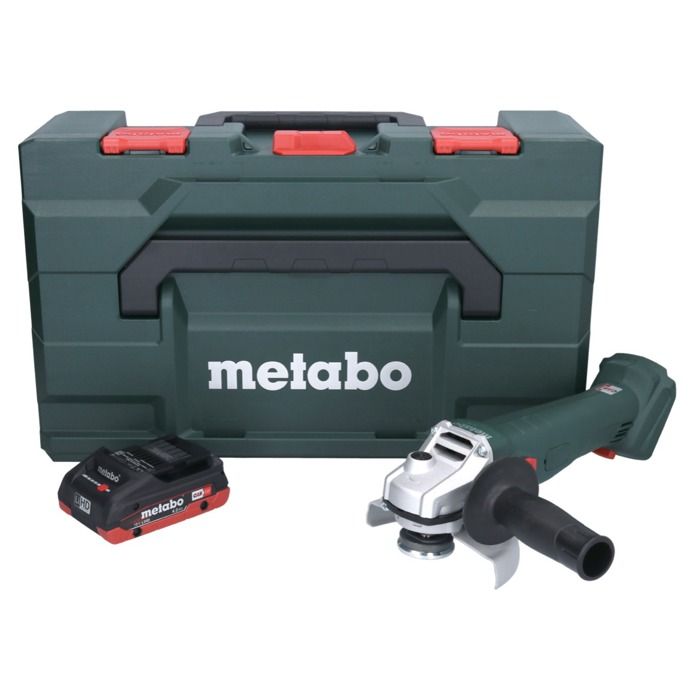 Meuleuse dangle sans fil Metabo W 18 7 125 18 V 125 mm Batterie 40 Ah metaBOX