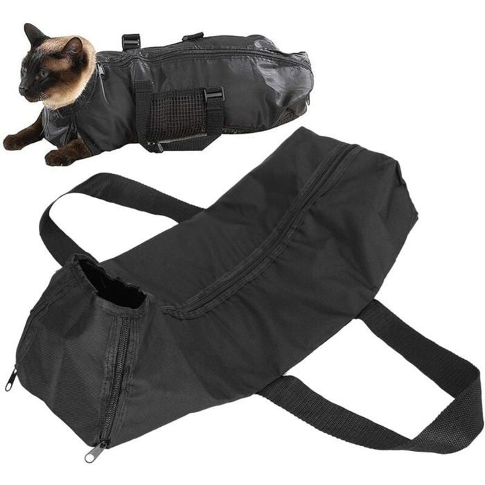 Meilleurs prix pour Sac de Bain de toilettage pour Chat Coupe-Ongles pour Chats Nettoyage toilettage Lavage Sacs de Douche Sac de rete Étiquette