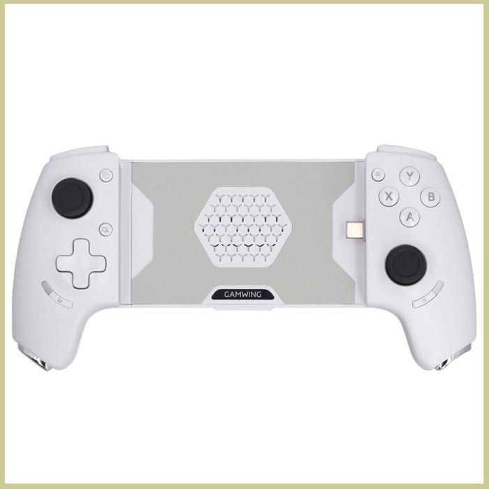 Cocosity 1 Contrôleur De Jeu Pour Téléphone Mobile Avec Joysticks à Effet Hall video accessoire Blanc