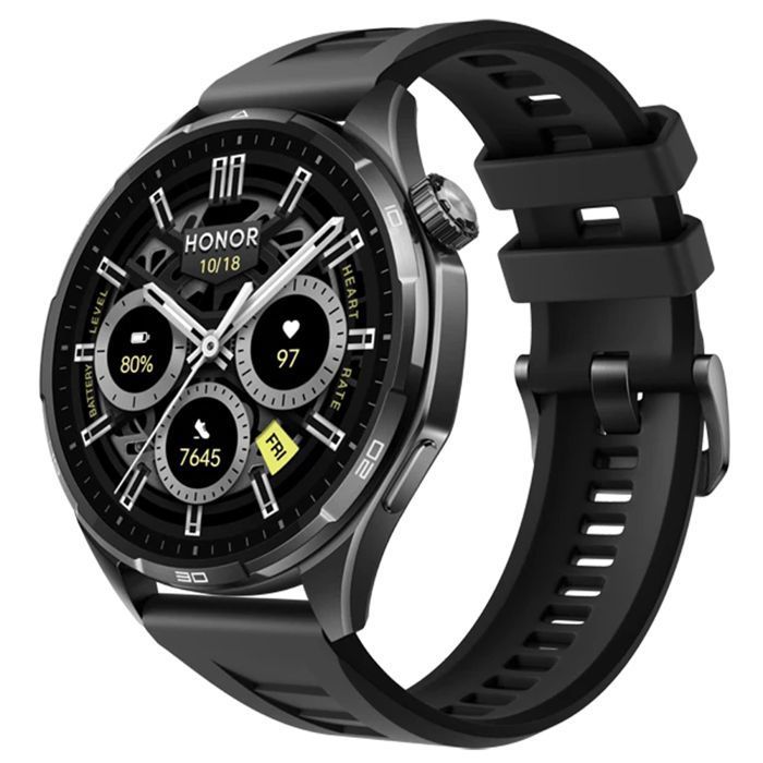 Montre connectée HONOR Watch 6 Montre Connectée Écran AMOLED Suivi de Santé & Sommeil Autonomie Longue Durée