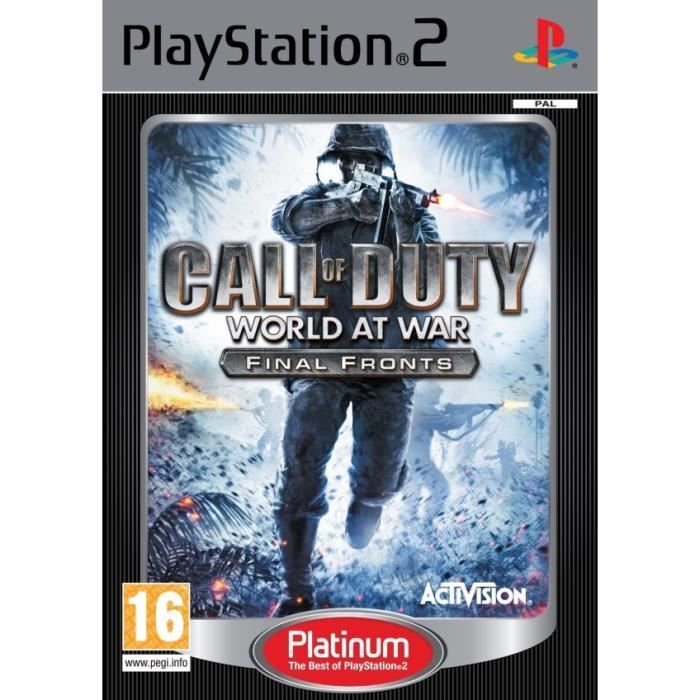Activision Call Of Duty: World At War - Platinum Edition ...