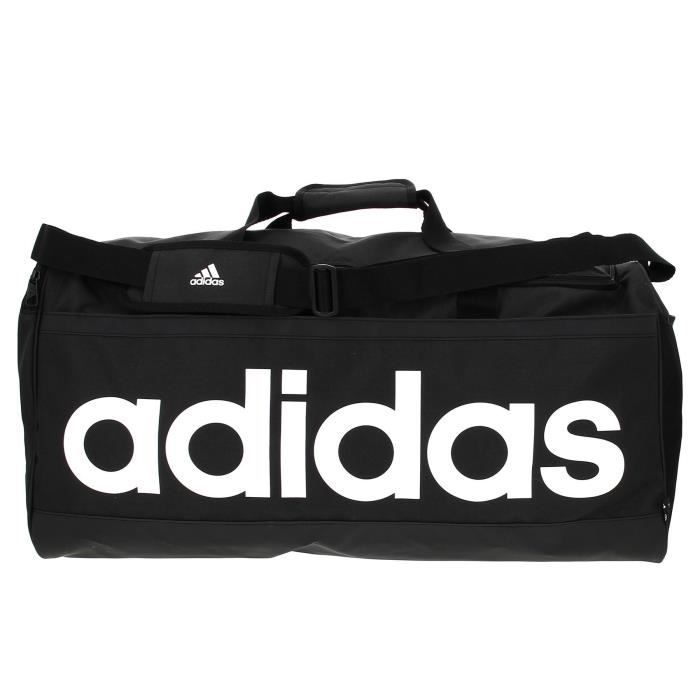 Sac de sport Linear duffel l - Adidas Unique Noir