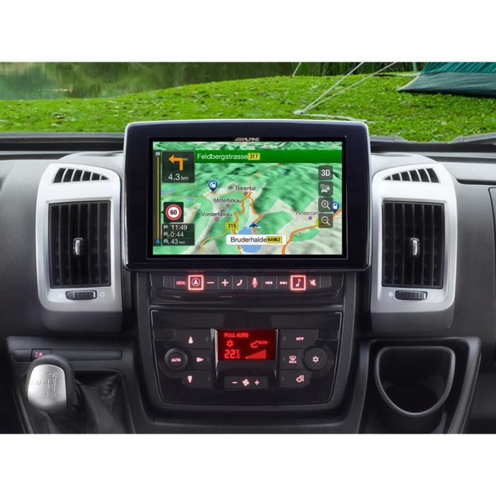 Électrovag - Installation autoradio GPS alpine sur Peugeot