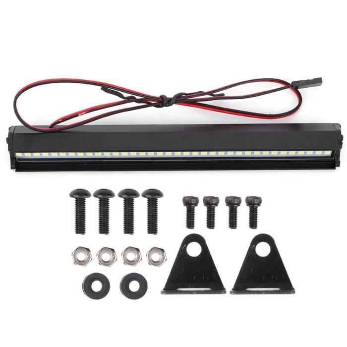 Kit Support Montage Barre LED - Pinces Aluminium Pour Tube 1.5" - Pour Pare-buffle, Grille, SUV, 4x4 - Réglable 360°