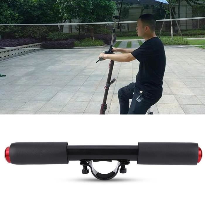 AIZHIYUAN Guidon pour Enfants Scooter Xiaomi, Guidon de Sécurité Durable en Alliage d’aluminium Grip avec des Lumières pour Xiaomi