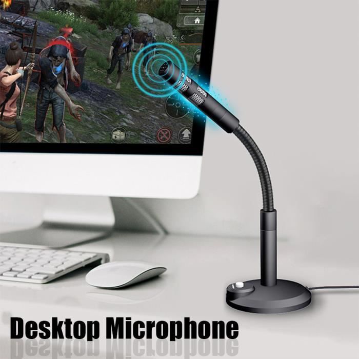 Ordinateur De Bureau En Direct Assemblage D Appel Vocal Microphone De Reglage De Bureau Ajghhah1081 Prix Pas Cher Cdiscount