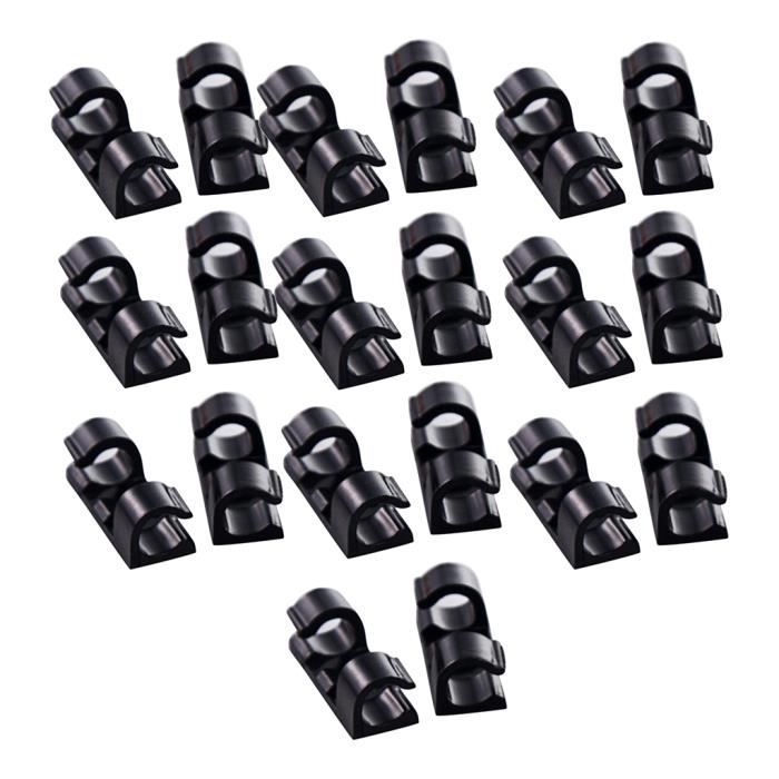 100x Voiture Supports pour Câble Serre-Câble Drahtschnur Collier de Classeur Kit 100x Voiture Supports pour Câble Serre-Câble Drahtschnur Collier de Classeur Kit