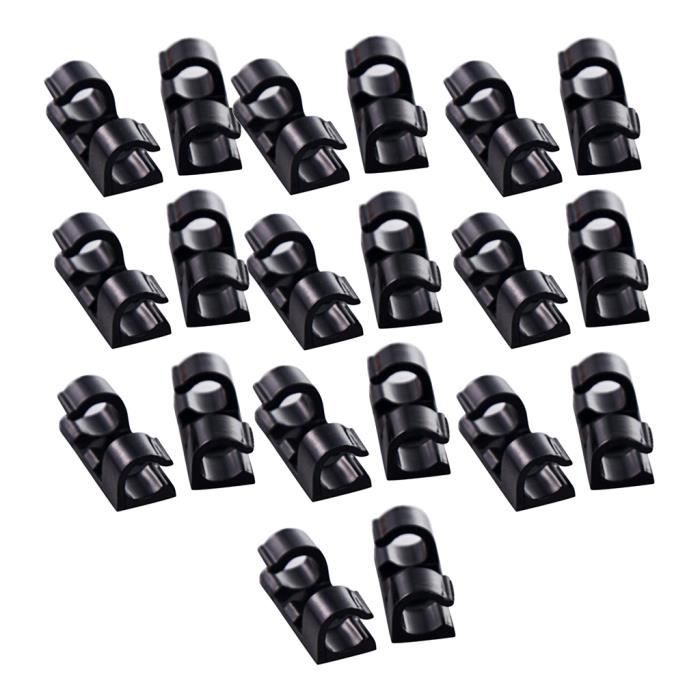 100x Support Auto-adhésif De Clips De Câble D'attache De Fil Pour Caméra  Arrière De Caméra De Tableau De Bord De Voiture - Cdiscount Bricolage