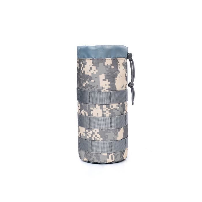 Porte-gourde Tactique Pour Sac à Dos - Réglable, En Nylon Oxford - Pour Randonnée, Camping, Vélo - Fixation Ceinture Ou Sac