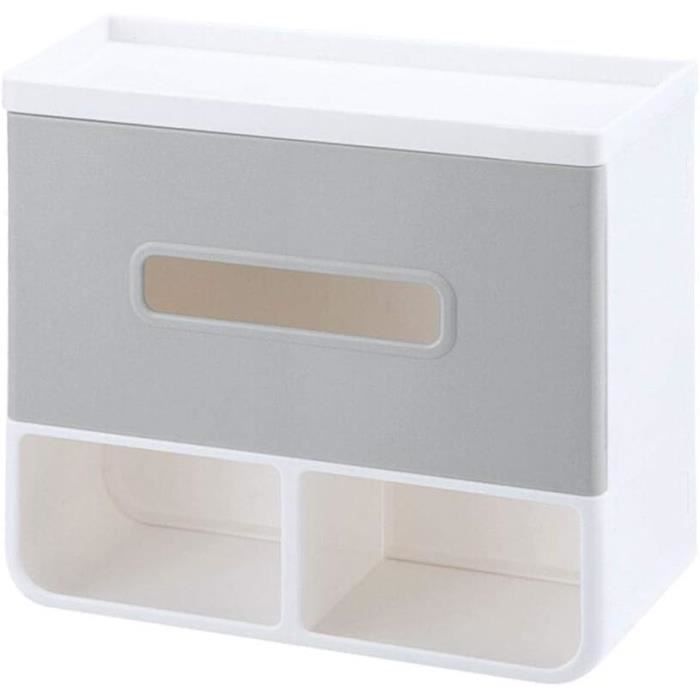 Boîte de papier toilette murale avec tiroir, porte-papier hygiénique pour salle de bain, boîte à