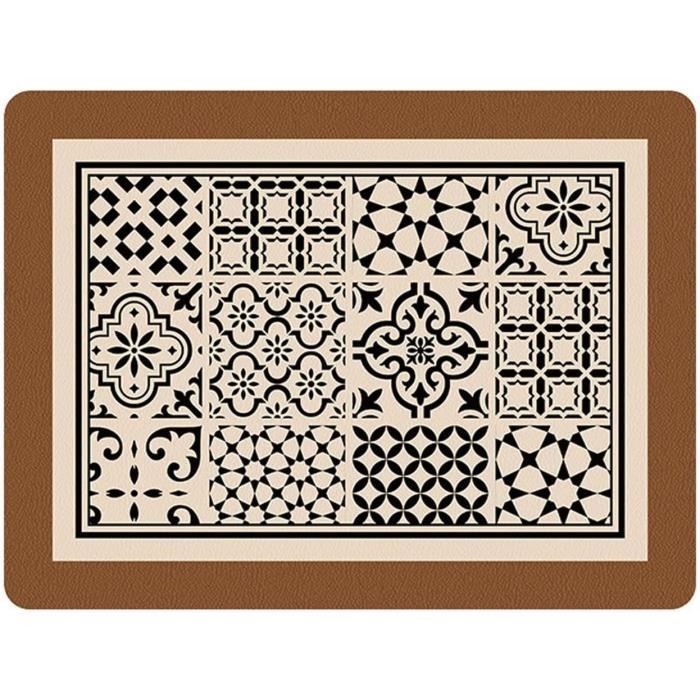 Tapis En Silicone Pour Machine à Café - Dimensions 48x30 Cm, Bord Surélevé étanche - Compatible De'Longhi Magnifica, Philips LatteGo, Etc.