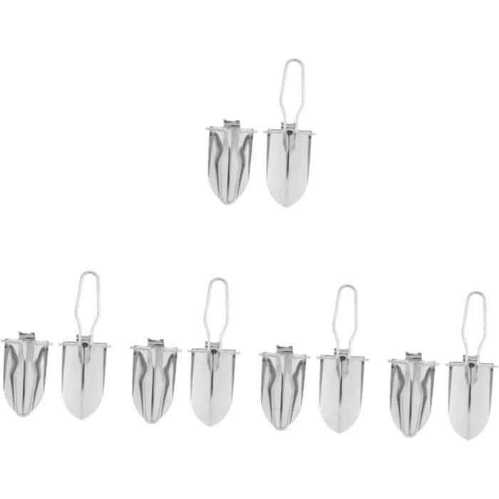 10 Pièces Pelle D'Ingénieur En Plein Air Mini Outils Multi Outil Pour ...