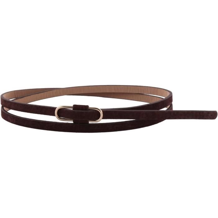 Ceinture De Dressage Synthétique Noir Ou Marron - Haute Qualité, Taille Ajustable 20-32 Pouces
