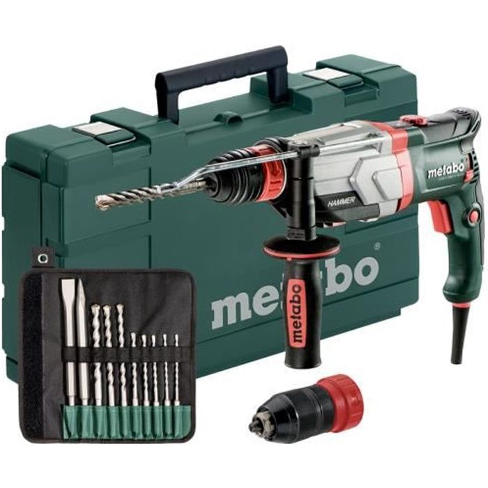 Metabo Uhev 2860 2 Quick Set 600713510 Marteau Multifonctions 3 4 J 1100 W Achat Vente Marteau Metabo Uhev 2860 2 Quick Se Cdiscount