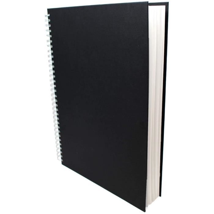 Carnet De Dessin A3 DagouColor - 50 Pages 140 G/m², Reliure Spirale, Format 29,7 X 42 Cm