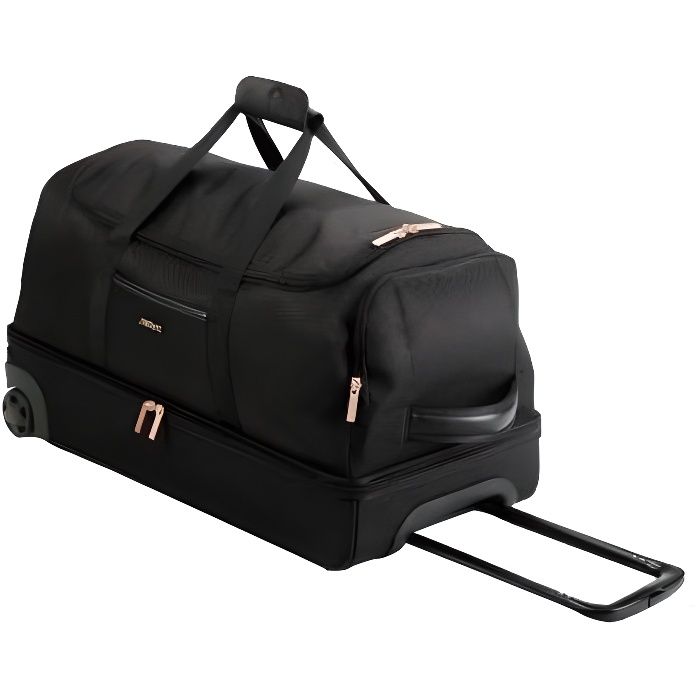 MELVIN Sac de Voyage 2 Compartiments Noir