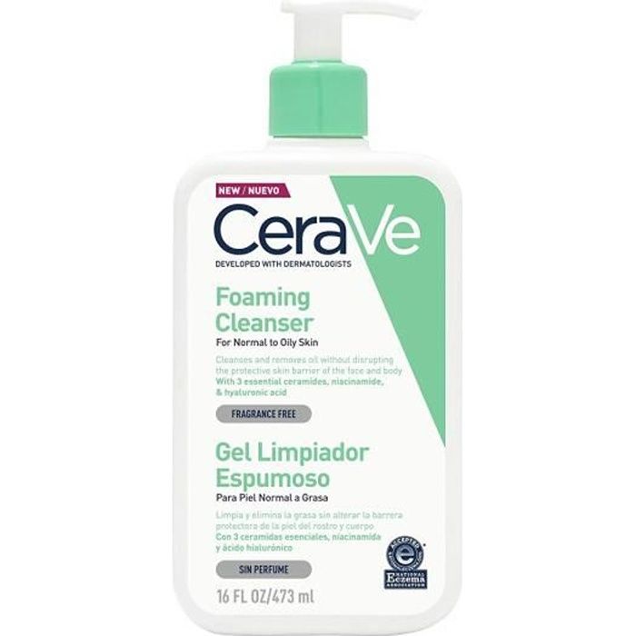 CeraVe Gel Moussant 473 ml - Achat / Vente savon - shampoing bébé