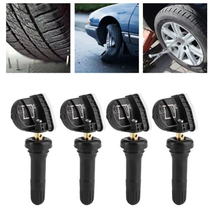 4x TPM pneus Capteurs de Pression Métal Clapet noir pour Ford Galaxy Mondeo S-MAX 4x TPM pneus Capteurs de Pression Métal Clapet noir pour Ford Galaxy Mondeo S-MAX