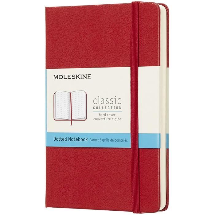 Moleskine de Notes Classique Papier Quadrillé Journal Couverture