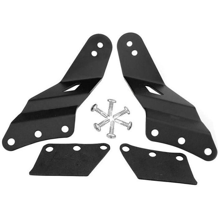 1 Paire De Supports TOFFERFUN Pour Barres Lumineuses – Fixation Tubulaire Réglable Pour 4x4, SUV, Camping-car