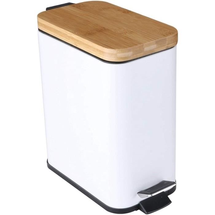 Acan Tradineur Poubelle En Plastique 21 L Avec Poignées Et