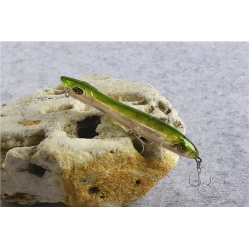 Leurre Popper Surface 100mm 18g Silver Surf - Pour La Pêche En Mer, Effet Clapoteur Et Sonore