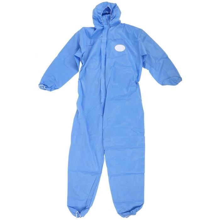 YOSOO combinaison de protection chimique Combinaison Conjointed Protection Chemical Suit Vêtements de sécurité Anti-poussière