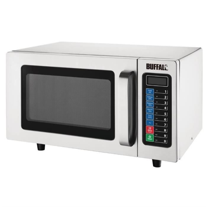 Micro-ondes - BUFFALO - Programmable - 25L - 1000W - Inox - Buffalo