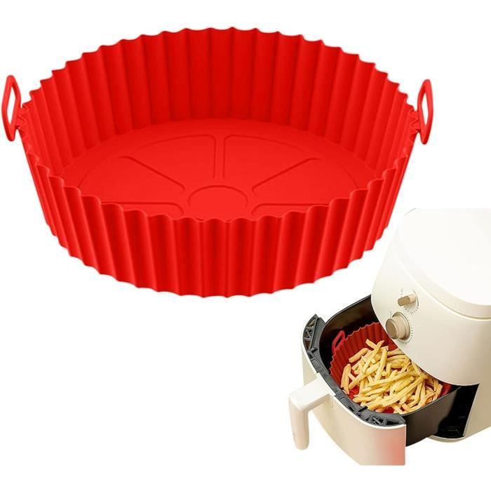 Accessoires Air Fryer Moulinex Grille De Rechange Pour Air Fryer 22 Cm - Antiadhésive, Acier Carbone - Plateau Friteuse à Air Réutilisable