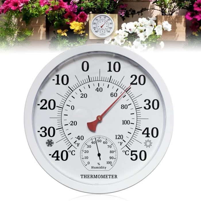 Thermomètre Hygromètre Numérique - Mesure Température Et Humidité - Petit écran LCD - Pour Maison, Bureau, Terrarium