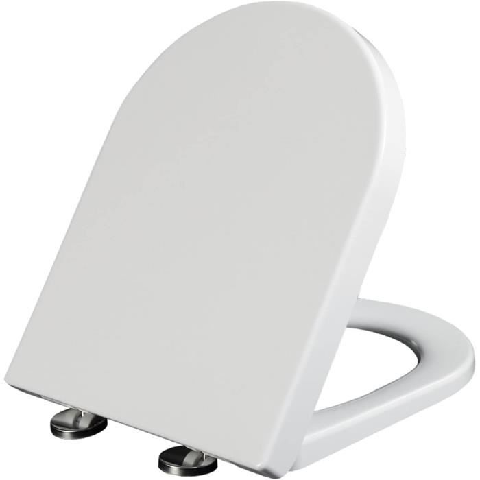Abattant WC Avec Frein Orly Fun Blanc – Dubourgel – Neuf Sous Blister