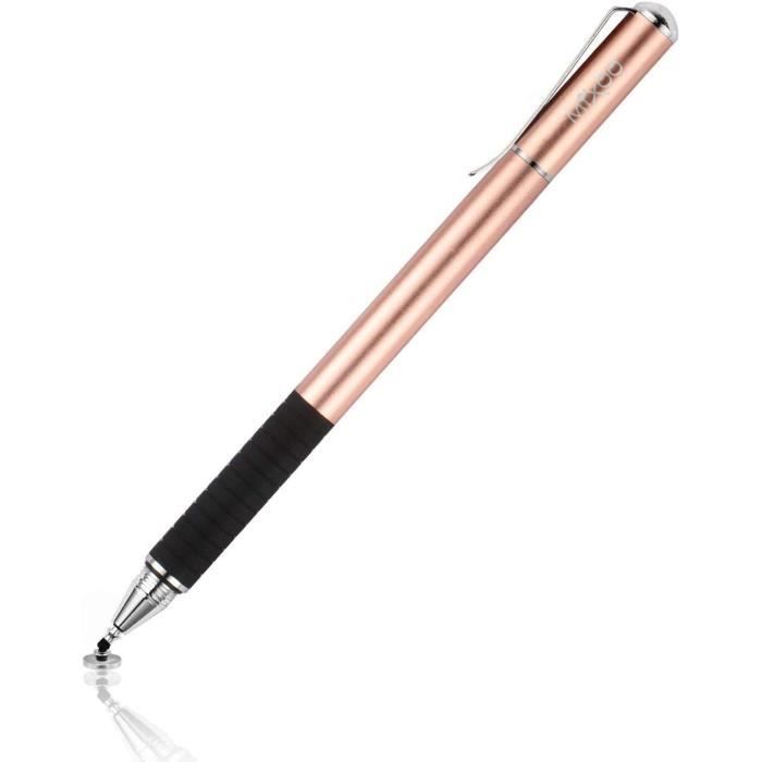 Stylet Capacitif 2-en-1 avec 3 Pointes de Rechange pour iPad, iPhone ...