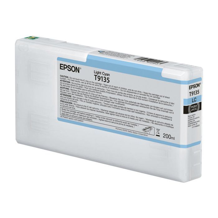 Cartouche jet dencre Epson UltraChrome HDR T9135 – Cyan clair – Jet dencre