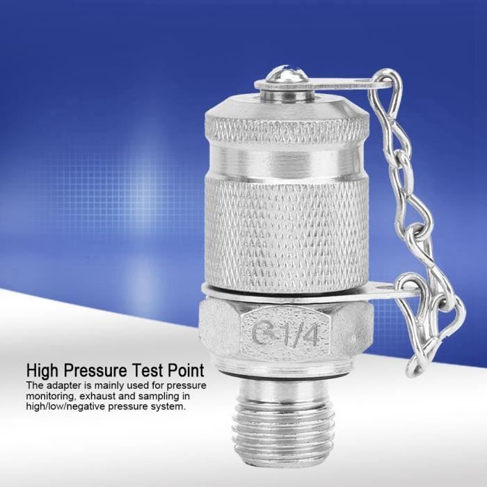 Kit 14 Adaptateurs Test Pression Hydraulique - Acier - Pour Systèmes Huile Et Lubrification