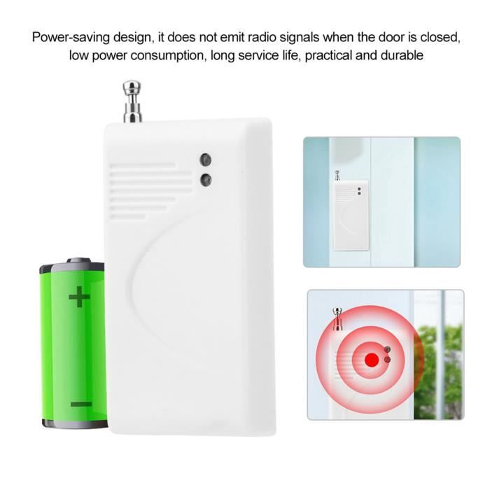 Détecteur De Vibrations En Verre Sans Fil, Capteur... – Grandado