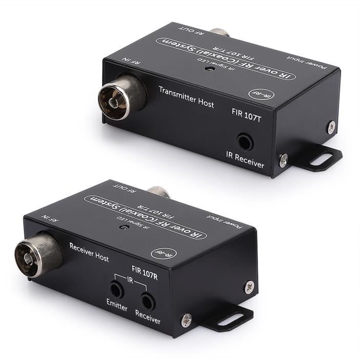 Prolongateur IR FPHADO - Répéteur Infrarouge Pour Télécommande | Compatible TV, Décodeur, Climatiseur, Projecteur