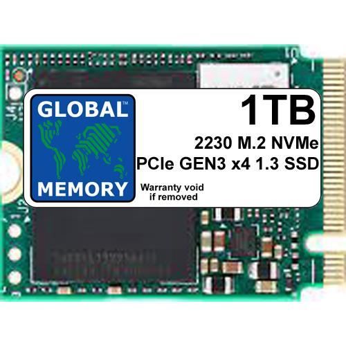 1To 2230 PCIe Gen3 x4 NVMe SOLID STATE DRIVE SSD POUR MICROSOFT SURFACE 3 4 Pro X 7 8 9 GO STEAM DECK Cdiscount Informatique