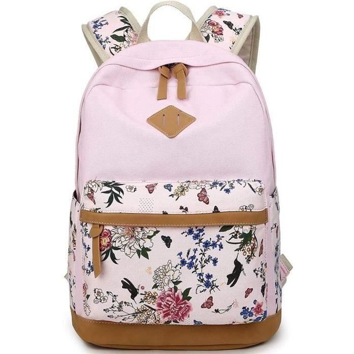 GD11411-Sacs Ports dos College Scolaire Toile Sac dos Cartable