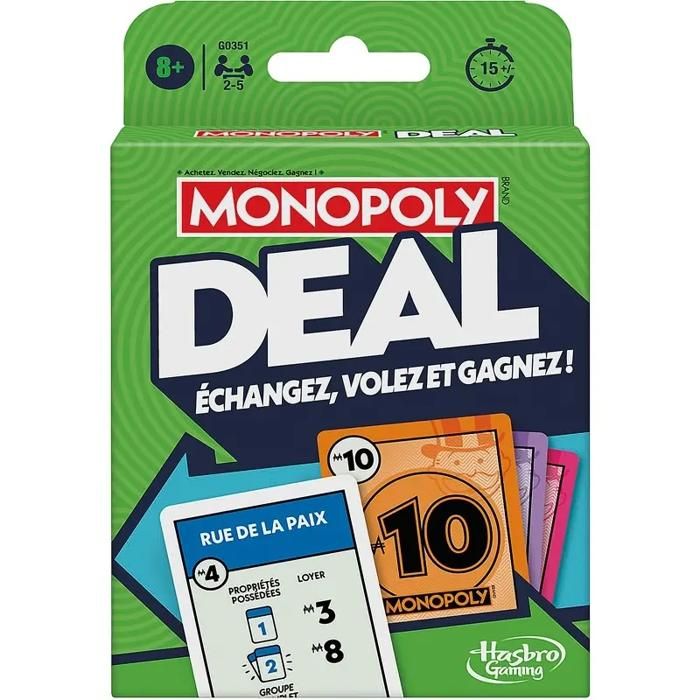 MONOPOLY DEAL STITCH Hasbro HAOG2975101